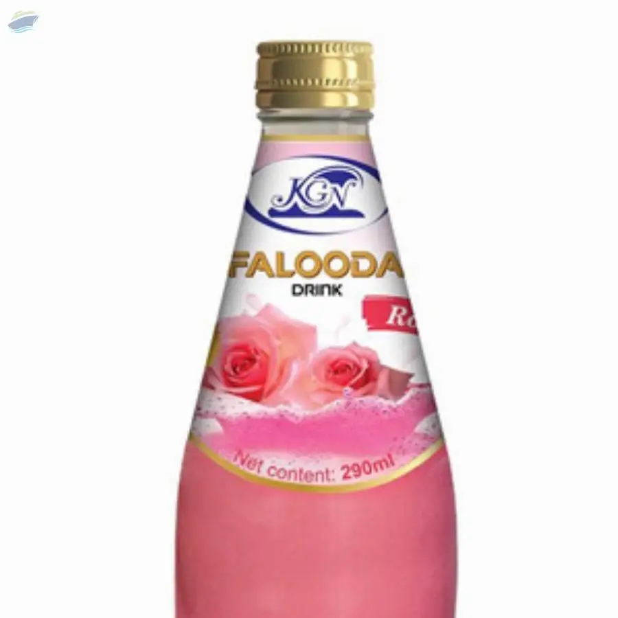 Kgn Rose Falooda Milkshake Drink