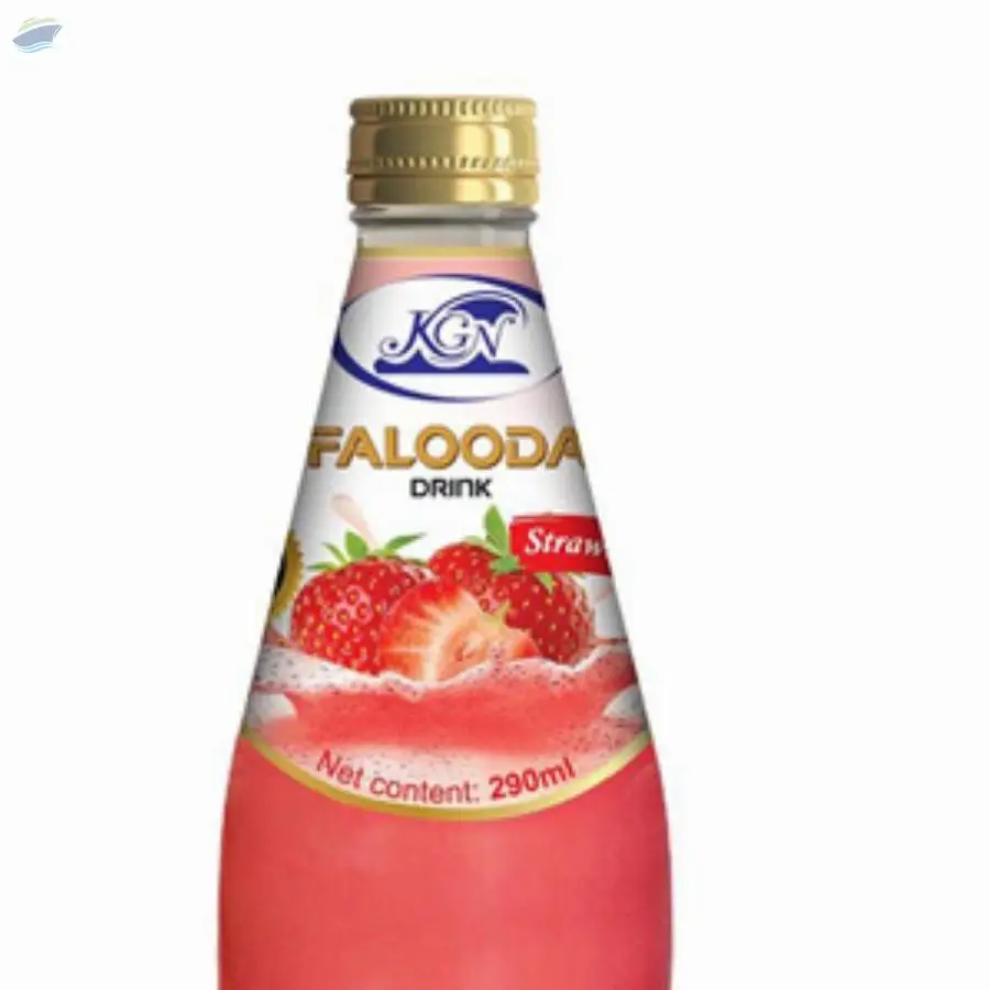 Kgn Strawberry Falooda Milkshake Drink