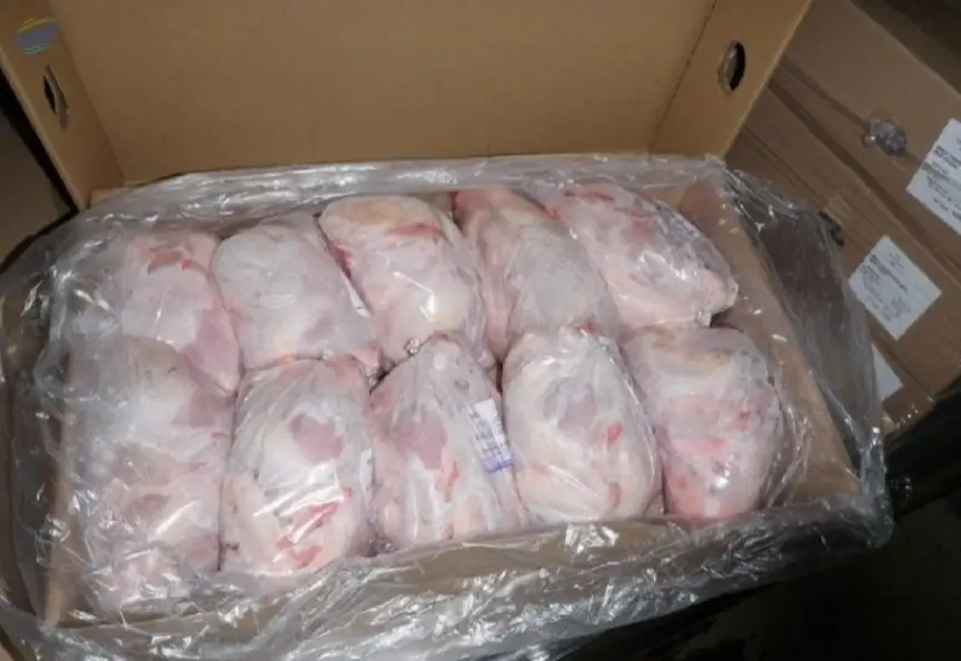 Frozen Whole Chicken and Chicken Parts