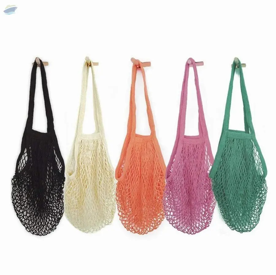 Reusable Foldable Grocery Shopping Mesh Bag