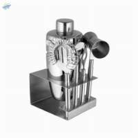 Bar Tool Set with Designer Stand
