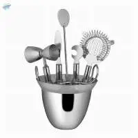 Bar Tool Set With Bucket In Color Box
