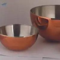 Ikea Mixing Bowl With Copper Lacqure