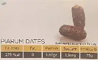 Piarum Dates, Kabkab Dtes, Sayer Dates