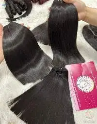 Raw Hair Double Drawn Bone Straight Hair Vietnam