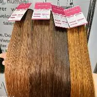 Raw Hair Dark Color Bone Straight Hair Vietnam