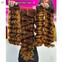 Virgin Vietnamese Deep Wave Human Hair Bundles