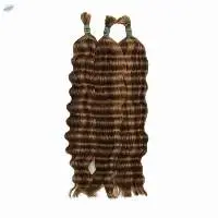 SDD Hair Bulk Unprocessed Cabelo Humano Natural