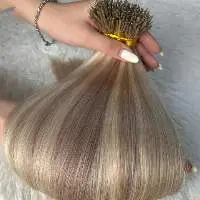 Nano Ring Hair Extensions Real Human Hair