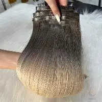 Vietnamese Raw Seamless Clip In Hair Extensions