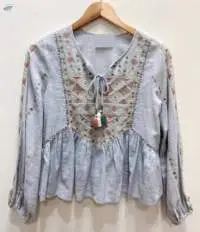 Women Embroidery Top