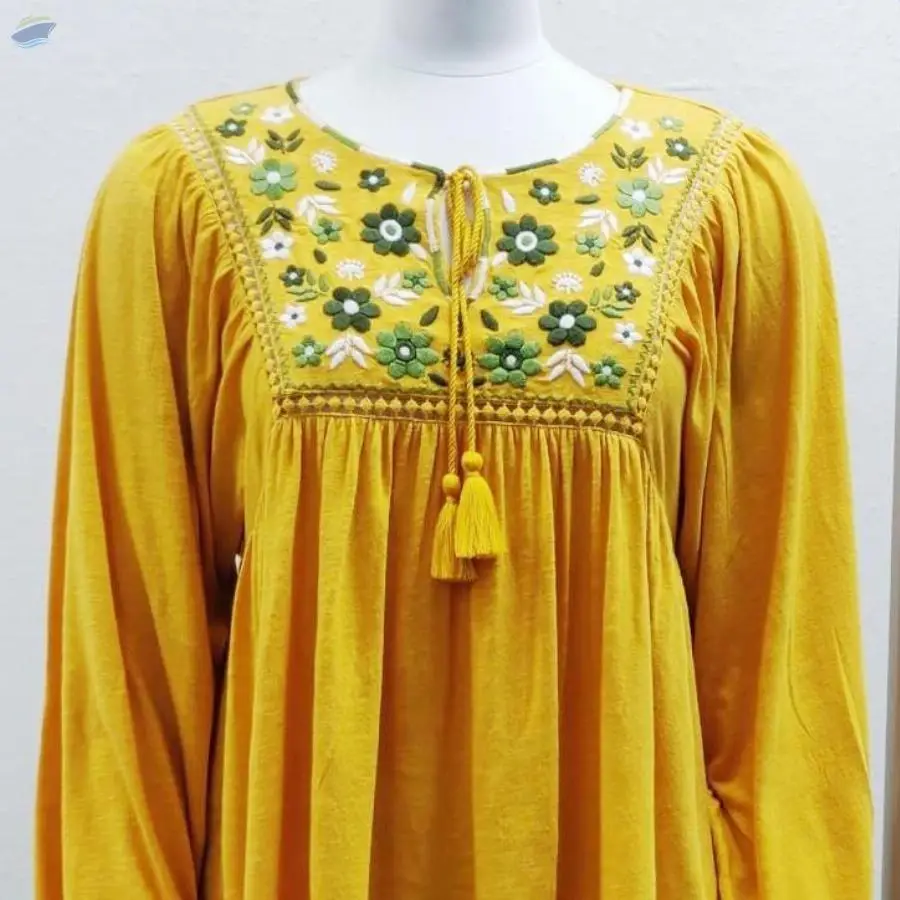 3 d Embroidered Knit Top