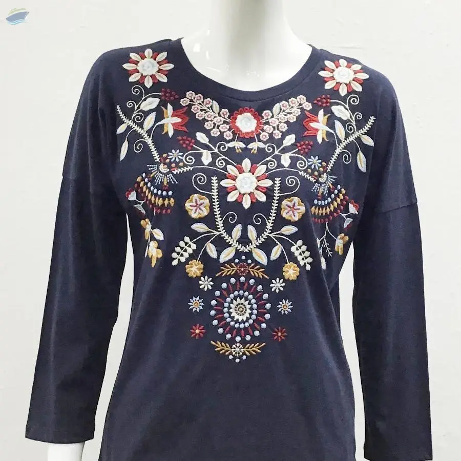 Embroidered Top Made With 100 % Cotton