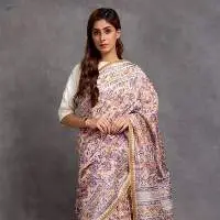 Arnit Chanderi Saree (With Blouse)