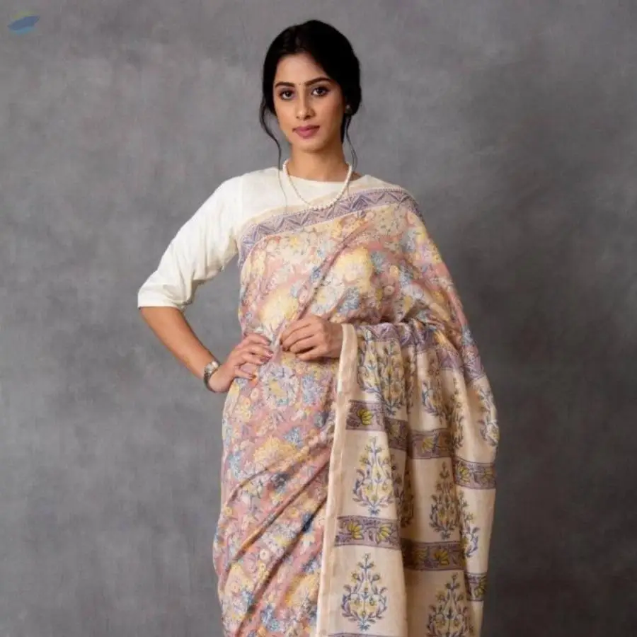 Saumanasa Chanderi Saree (With Blouse)