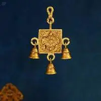 Chakra Brass Cow Bell