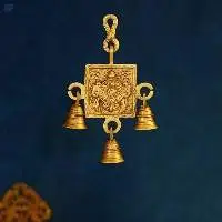 Chakra Brass Cow Bell