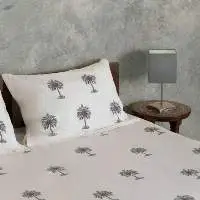 Freya Tropical Palm Double Bedsheet