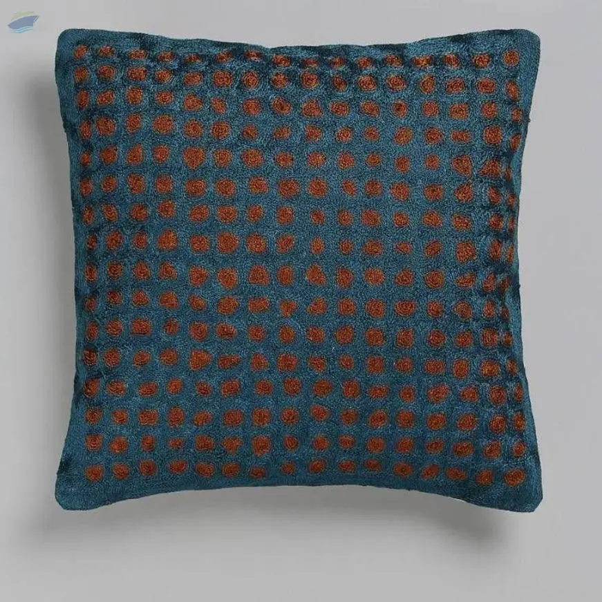 Tanet Dotted Cushion Cover (16" X 16")