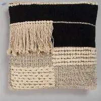 Advaita Textured Cushion With Filler (20''X20")