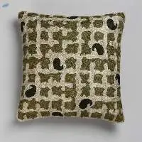 Rabia Maze Cushion Cover (16''X16")