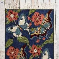 Zuberi Floral Rug (3ft X 2ft)
