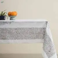 Aruna Block Print Table Cover - 6 Seater