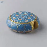 Cerulean Hand-Painted Coasters