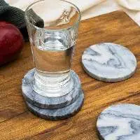 Siva Marble Coasters (Set Of 4 )