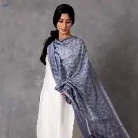 Surasa Shibori Chanderi Dupatta