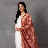 Pavira Shibori Chanderi Dupatta