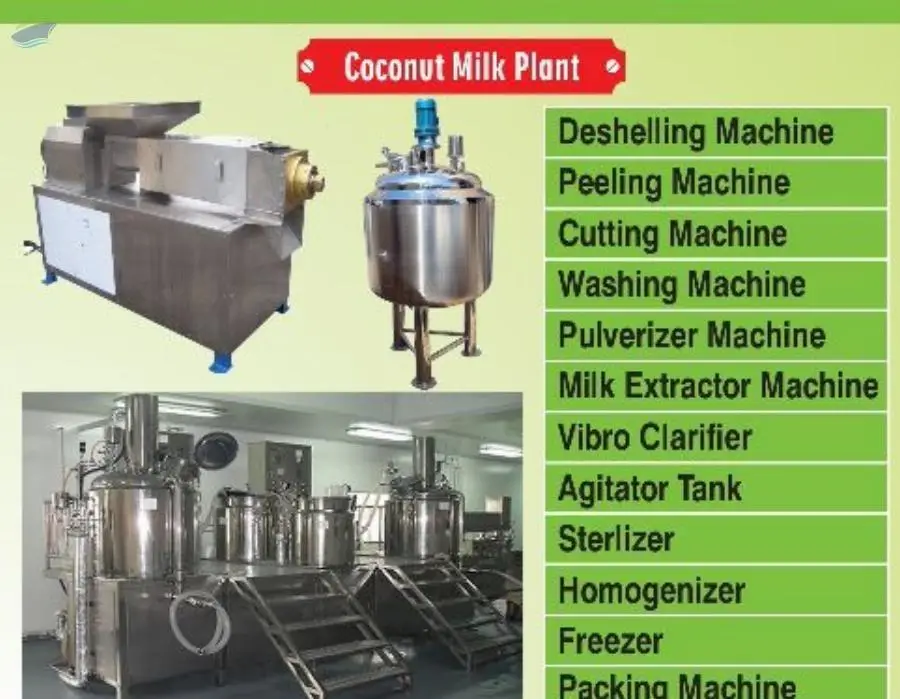 Coconut Milk Plant