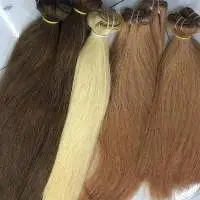Natural Human Hair Extensions (Machine Weft))