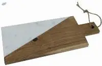 Mango Wood / Stone Serving Board D-000120