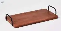 Wood / Metal  Serving Board With Handle D-000125