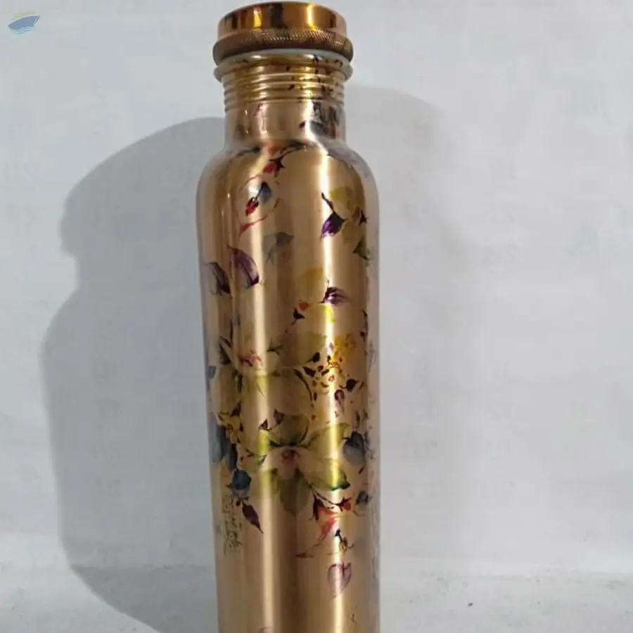 Copper Water Bottles With Printing