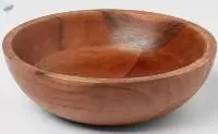Wooden Serving Bowl D-000135