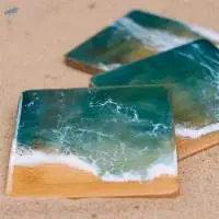 Resin Coasters Set/4