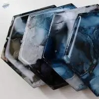 Resin Coasters Set/4