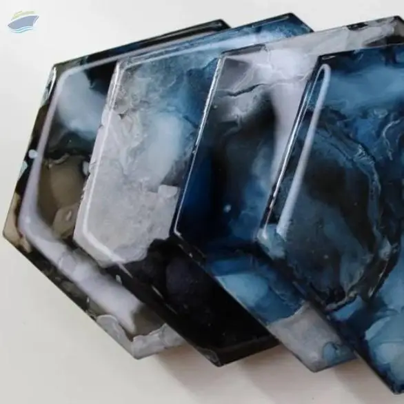 Resin Coasters Set/4