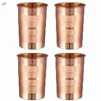 Copper Glass Set of 4
