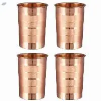 Copper Glass Set of 4