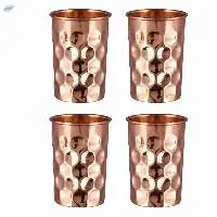 Copper Glass Set of 4