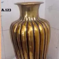 Metal Vase 22 Ht