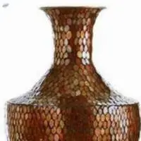 Metal Vase 20 Ht