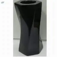 Metal Vase 6 " Ht