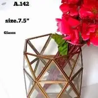 Metal / Glass Vase