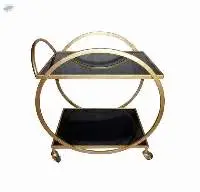 Gold Round Pipe Trolley