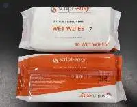 90 Count Wet Wipes Antibacterial