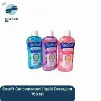SoSoft Concentrated Liquid Detergent 750 ml